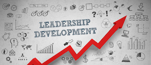 Illustration på olika kunskaper man kan lära sig inom ledarskapsutveckling